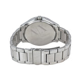 Armani Exchange Hampton Chronograph Blue Dial Silver Steel Strap Watch For Men - AX2132 Authentic Buy Shop Now