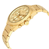 Armani Exchange Drexler Chronograph Gold Dial Gold Steel Strap Watch For Men - AX2602 Authentic Buy Shop Now