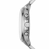 Armani Exchange Hampton Chronograph Black Dial Silver Steel Strap Watch For Men - AX2152 Authentic Buy Shop Now