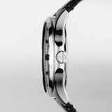 Armani Exchange Hampton Chronograph Black Dial Black Leather Strap Watch For Men - AX2101 Authentic Buy Shop Now