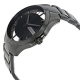 Armani Exchange Hampton Chronograph Black Dial Black Steel Strap Watch For Men - AX2189 Authentic Buy Shop Now