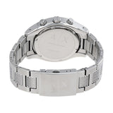 Armani Exchange The Driver Chronograph Black Dial Silver Steel Strap Watch For Men - AX1612 Authentic Buy Shop Now