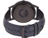 Emporio Armani Renato Blue Dial Blue Leather Strap Watch For Men - AR2479 Authentic Buy Shop Now