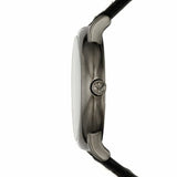 Emporio Armani Luigi Analog Brown Dial Black Leather Strap Watch For Men - AR11156 Authentic Buy Shop Now