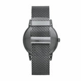 Emporio Armani Luigi Quartz Blue Dial Grey Mesh Bracelet Watch For Men - AR11053 Authentic Buy Shop Now