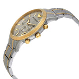 Emporio Armani Renato Chronograph Quartz Silver Dial Two Tone Steel Strap Watch For Men - AR11076 Authentic Buy Shop Now