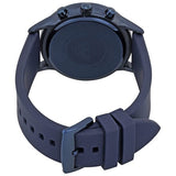 Armani Exchange Outerbanks Chronograph Blue Dial Blue Silicone Strap Watch For Men - AX7128 Authentic Buy Shop Now