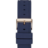 Guess Matrix Multifunction Blue Dial Blue Rubber Strap Watch for Men - GW0423G4 Authentic Buy Shop Now