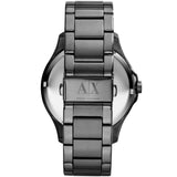 Armani Exchange Hampton Chronograph Grey Dial Grey Steel Strap Watch For Men - AX2135 Authentic Buy Shop Now
