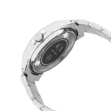 Armani Exchange Hampton Chronograph Black Dial Silver Steel Strap Watch For Men - AX2179 Authentic Buy Shop Now