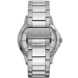 Armani Exchange Hampton Chronograph Grey Dial Silver Steel Strap Watch For Men - AX2405 Authentic Buy Shop Now