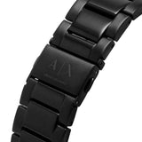 Armani Exchange Chronograph Black Dial Black Steel Strap Watch For Men - AX2429 Authentic Buy Shop Now