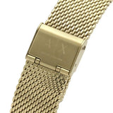 Armani Exchange Cayde Chronograph Black Dial Gold Mesh Strap Watch For Men - AX2715 Authentic Buy Shop Now
