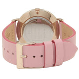 Coach Perry Floral Motif Fawn Dial Pink Leather Strap Watch for Women - 14503442 Authentic Buy Shop Now