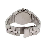 Marc Jacobs Blade Chronograph White Dial Silver Steel Strap Watch for Women - MBM3080 Authentic Buy Shop Now