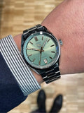 Tag Heuer Carrera Date Automatic 18K Green Dial Silver Steel Strap Watch for Women - WBN2312.BA0001 Authentic Buy Shop Now