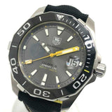 Tag Heuer Aquaracer Jeremy Lin Special Edition Grey Dial Black Nylon Strap Watch for Men - WAY211F.FC6362 Authentic Buy Shop Now