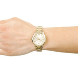 Burberry The Classic Champagne Dial Gold Steel Strap Watch for Women - BU10109 Authentic Buy Shop Now