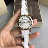 Burberry The City White Dial White Leather Strap Watch for Women - BU9015 Authentic Buy Shop Now