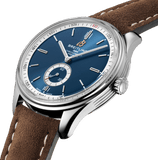 Breitling Premier Automatic 40mm Blue Dial Brown Leather Strap Mens Watch - A37340351C1X2 Authentic Buy Shop Now