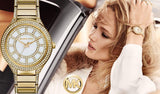 Michael Kors Kerry Mother of Pearl Dial Gold Steel Strap Watch for Women - MK3312 Authentic Buy Shop Now