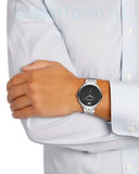 Emporio Armani Classic Quartz Black Dial Silver Steel Strap Watch For Men - AR11161 Authentic Buy Shop Now