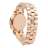 Marc Jacobs Marci Rose Gold Dial Rose Gold Steel Strap Watch for Women - MBM3099 Authentic Buy Shop Now