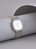 Guess Tapestry Diamonds Silver Dial Silver Mesh Bracelet Watch for Women - GW0354L1 Authentic Buy Shop Now