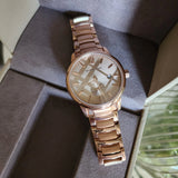 Burberry The Classic Rose Gold Dial Rose Gold Steel Strap Watch for Men - BU10013 Authentic Buy Shop Now