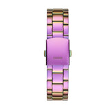 Guess Confetti Chronograph Crystals Multicolor Dial Purple Steel Strap Watch For Women - GW0483L5 Authentic Buy Shop Now