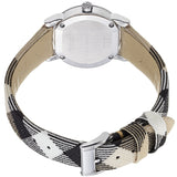 Burberry The City White Dial Brown Leather Strap Watch for Women - BU9113 Authentic Buy Shop Now