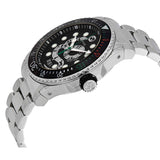 Gucci Dive Snake Black Dial Silver Steel Strap Watch For Men - YA136218 Authentic Buy Shop Now