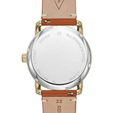 Fossil The Commuter Twist Black Dial Brown Leather Strap Watch for Men - ME1166 Authentic Buy Shop Now