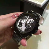 Michael Kors Bradshaw Hungry Black Dial Black Steel Strap Watch for Women - MK6271 Authentic Buy Shop Now