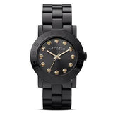 Marc Jacobs Amy Black Dial Black Steel Strap Watch for Women - MBM8595 Authentic Buy Shop Now