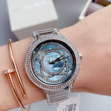 Michael Kors Kerry Mother of Pearl Dial Silver Strap Watch for Women - MK3480 Authentic Buy Shop Now