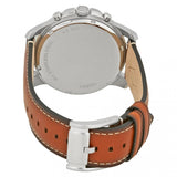 Fossil Grant Chronograph Blue Dial Brown Leather Strap Watch for Men - FS5210 Authentic Buy Shop Now
