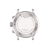 Tissot T Sport PRC 200 Chronograph White Dial Silver Steel Strap Watch For Men - T114.417.11.037.00 Authentic Buy Shop Now