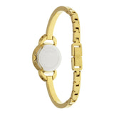 Movado Rondiro 22mm Black Dial Yellow Gold Steel Strap Watch For Women - 0606888 Authentic Buy Shop Now
