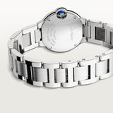 Cartier Ballon Bleu De Cartier White Dial Silver Steel Strap Watch for Women - W69010Z4 Authentic Buy Shop Now