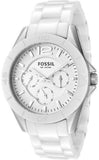 Fossil Ceramic White Dial White Ceramic Strap Watch for Women - CE1002 Authentic Buy Shop Now