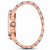 Lacoste Capbreton Blue Dial Two Tone Steel Strap Watch for Women - 2010963 Authentic Buy Shop Now