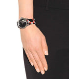 Gucci Le Marche Des Merveilles Black Dial Black Leather Strap Unisex Watch - YA1264007 Authentic Buy Shop Now