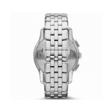 Emporio Armani Classic Chronograph Black Dial Silver Steel Strap Watch For Men - AR1786 Authentic Buy Shop Now