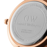 Daniel Wellington Classic Petite Bristol Black Dial Brown Leather Strap Watch For Women - DW00100221 Authentic Buy Shop Now