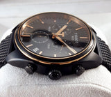 Tissot T Classic PR 100 Chronograph Anthracite Black Dial Black Mesh Bracelet Watch For Men - T101.417.23.061.00 Authentic Buy Shop Now