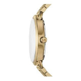 Michael Kors Portia Black Dial Gold Steel Strap Watch for Women - MK3788 Authentic Buy Shop Now