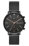 Michael Kors Jaryn Black Dial Black Stainless Steel Strap Watch for Men - MK8504 Authentic Buy Shop Now