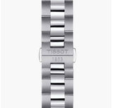 Tissot Gentleman Powermatic 80 Silicium Black Dial Silver Steel Strap Watch For Men - T127.407.11.051.00 Authentic Buy Shop Now