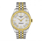 Tissot Ballade Powermatic 80 Chronometer Silver Dial Two Tone Steel Strap Watch For Men - T108.408.22.037.00 Authentic Buy Shop Now